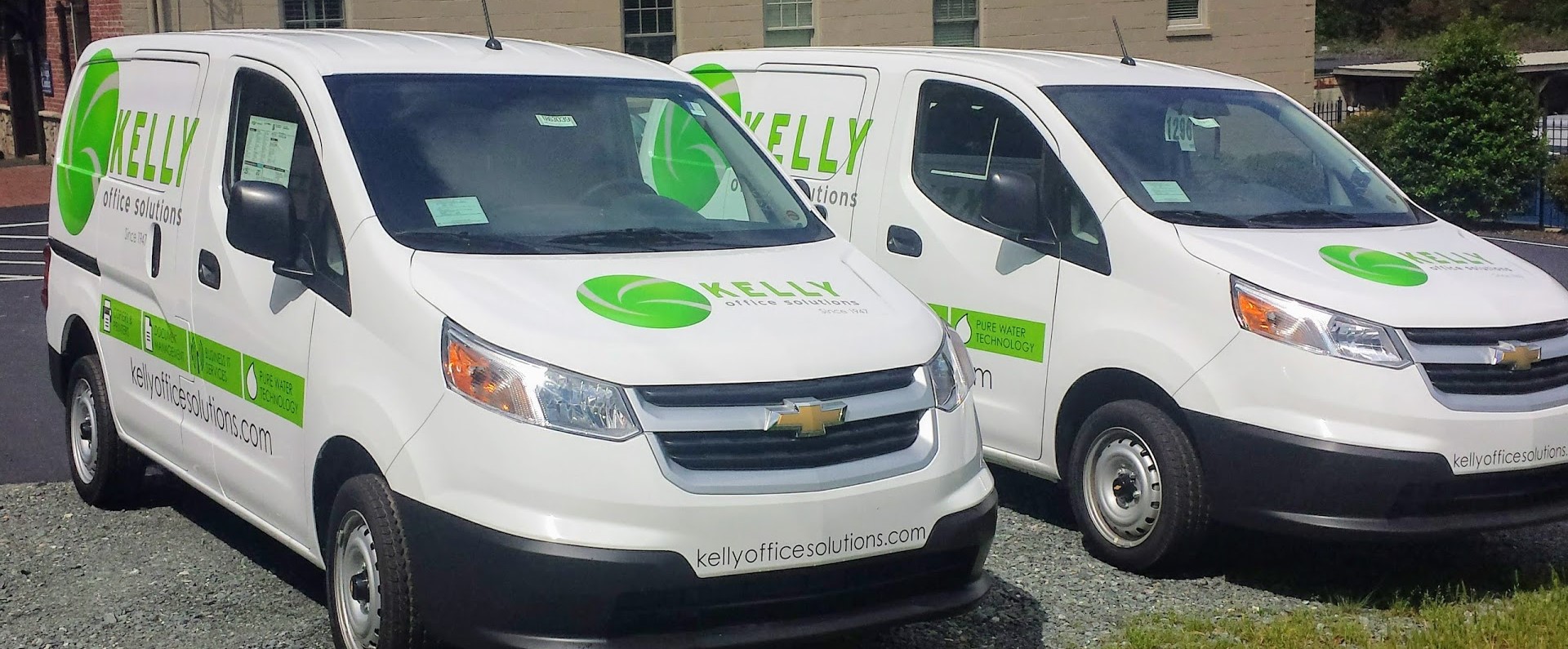 kelly office solutions cars wrap